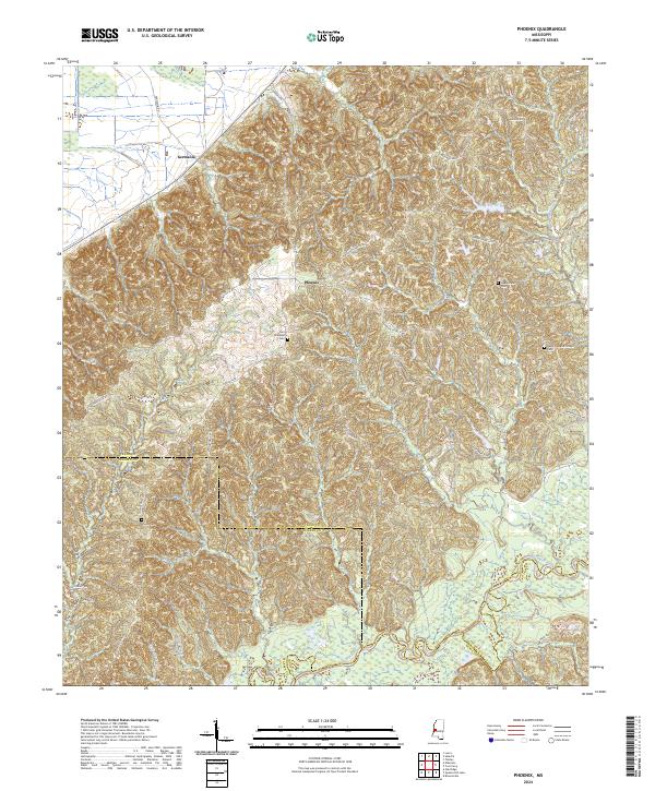 USGS Topographic Map – Phoenix