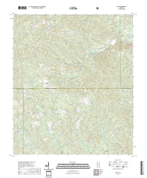 USGS Topographic Map – Piave