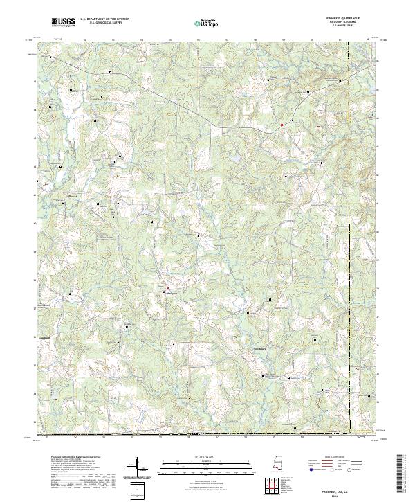 USGS Topographic Map – Progress