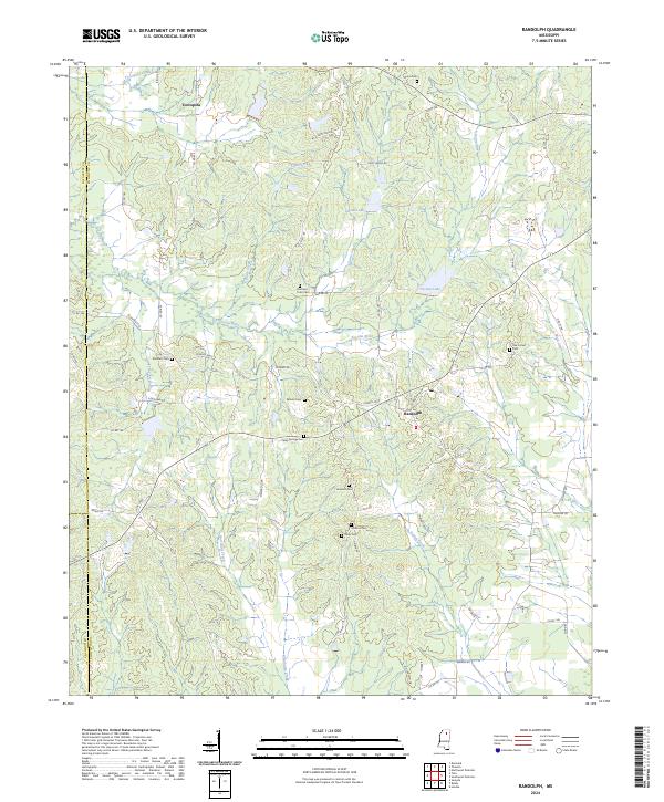 USGS Topographic Map – Randolph