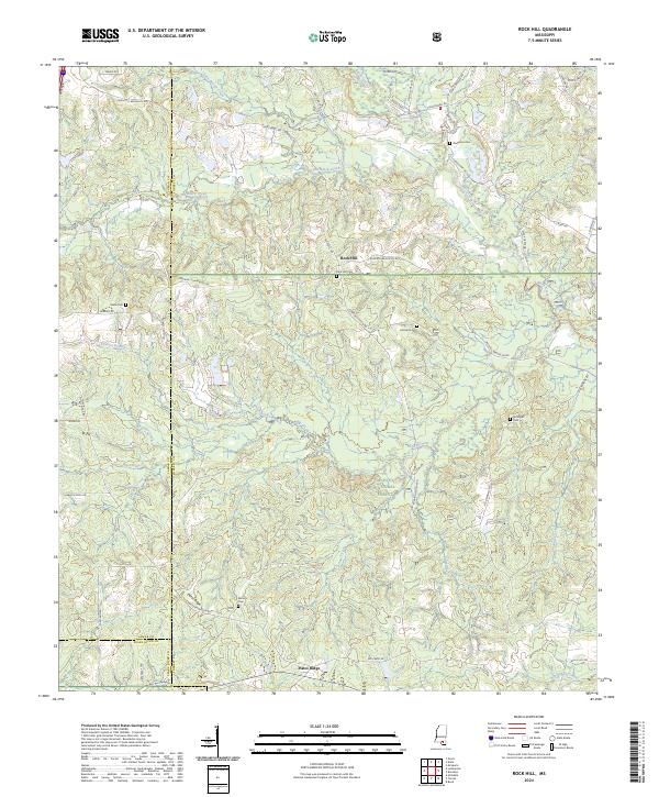 USGS Topographic Map – Rock Hill
