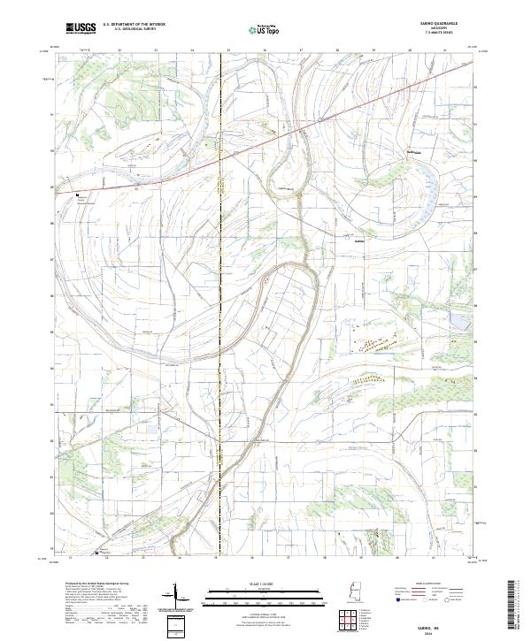USGS Topographic Map – Sabino