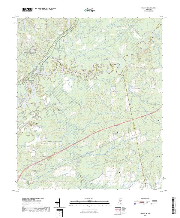 USGS Topographic Map – Sharon SE