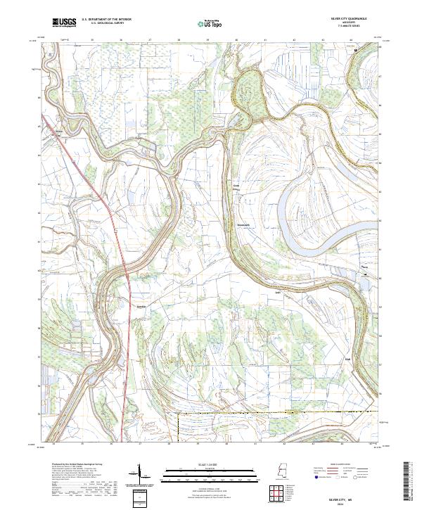 USGS Topographic Map – Silver City