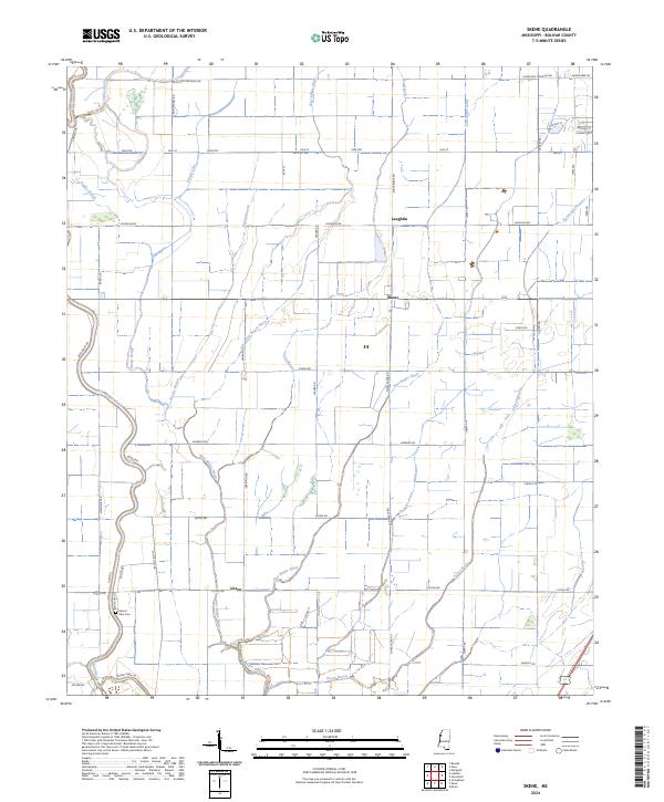 USGS Topographic Map – Skene