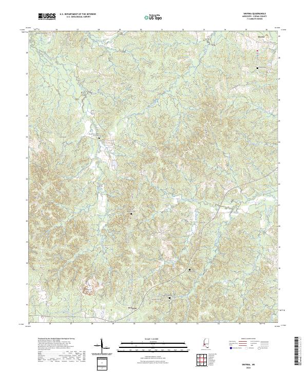 USGS Topographic Map – Smyrna