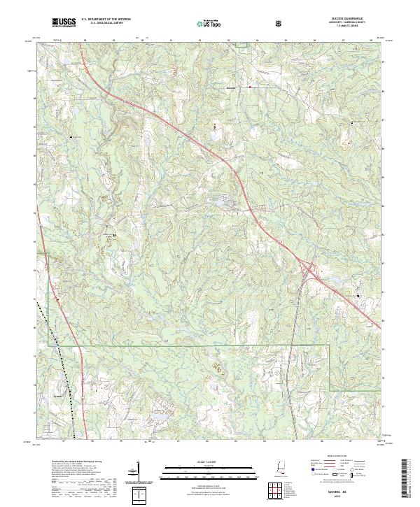 USGS Topographic Map – Success