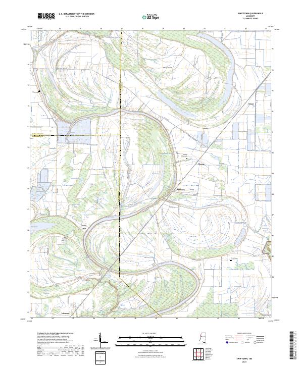 USGS Topographic Map – Swiftown