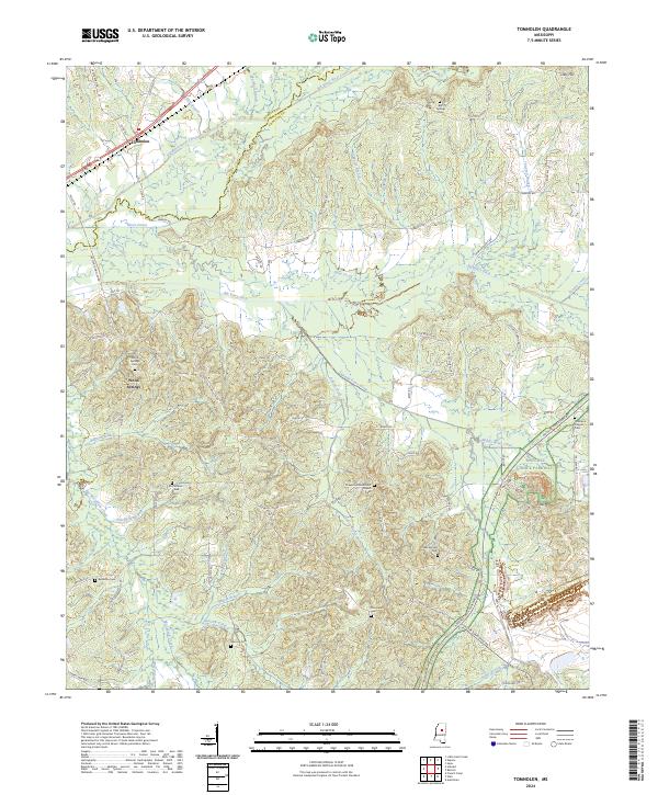 USGS Topographic Map – Tomnolen