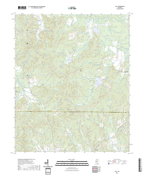 USGS Topographic Map – Tula