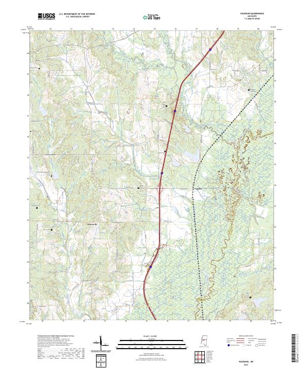 USGS Topographic Map – Vaughan