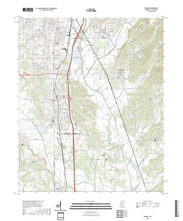 USGS Topographic Map – Verona