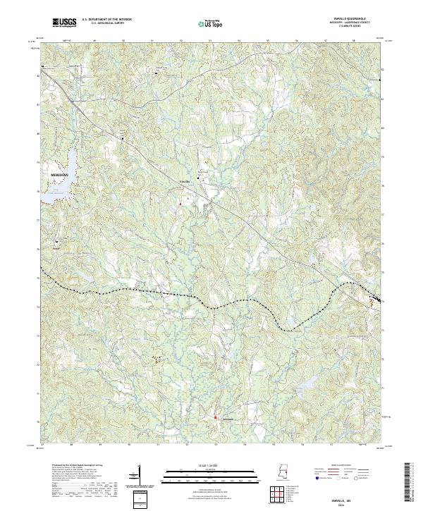 USGS Topographic Map – Vimville