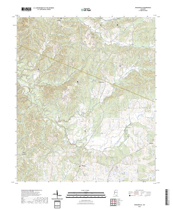 USGS Topographic Map – Zeiglerville