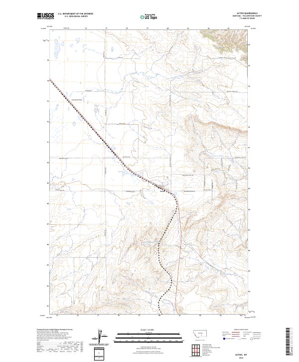 USGS Topographic Map – Acton