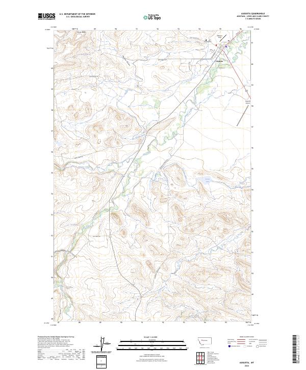 USGS Topographic Map – Augusta