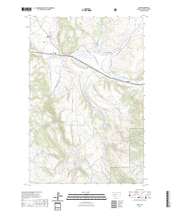 USGS Topographic Map – Avon