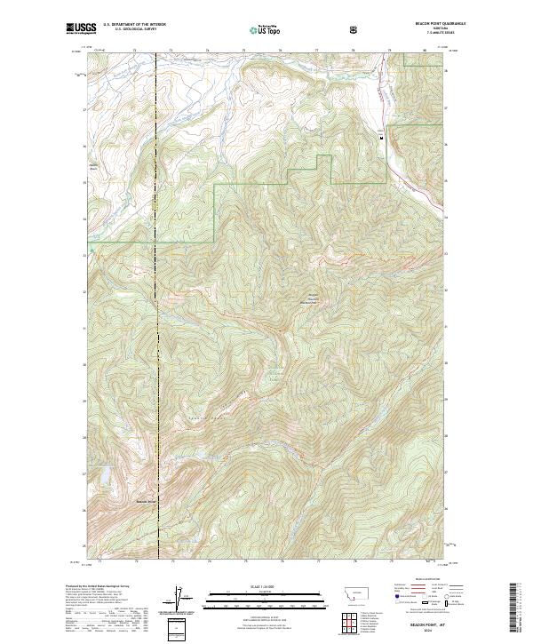 USGS Topographic Map – Beacon Point