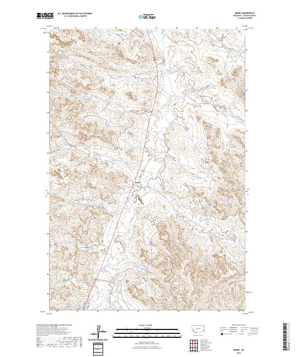 USGS Topographic Map – Beebe