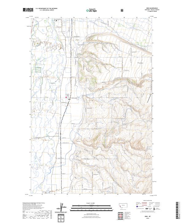 USGS Topographic Map – Bing