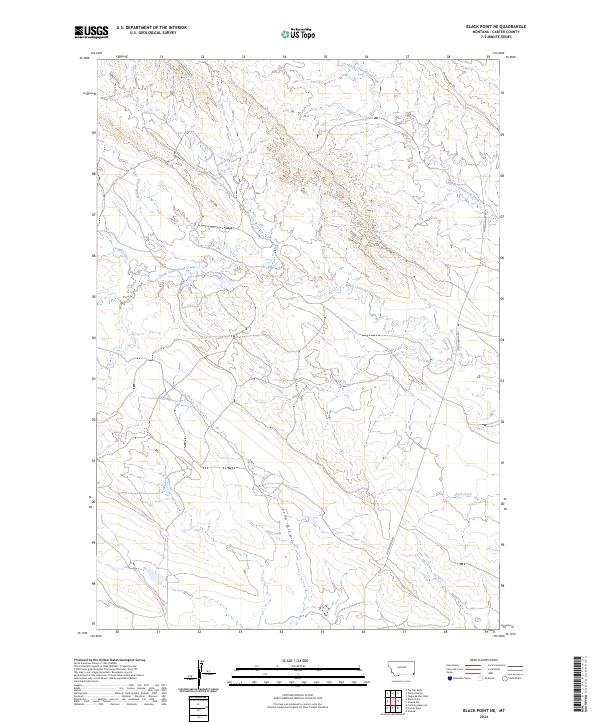 USGS Topographic Map – Black Point NE