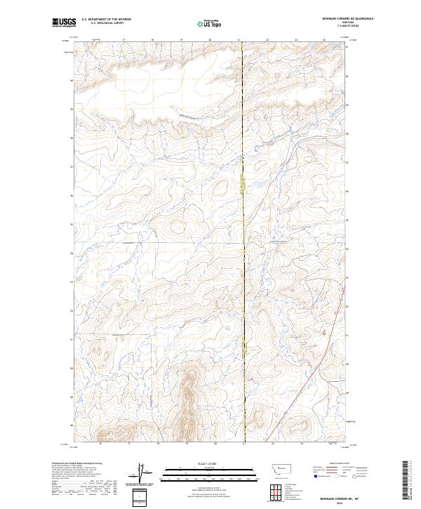 USGS Topographic Map – Bowmans Corners NE