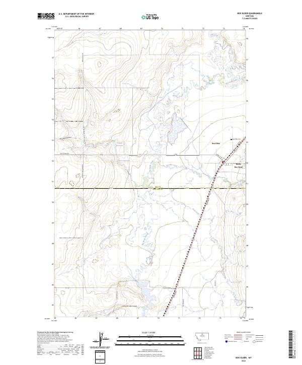 USGS Topographic Map – Box Elder
