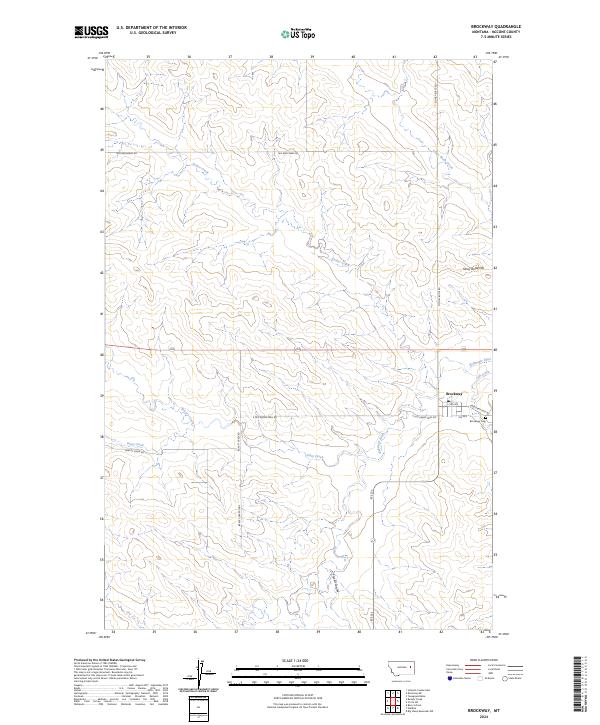 USGS Topographic Map – Brockway