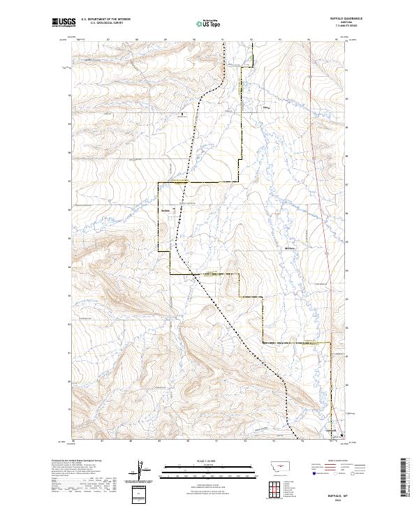 USGS Topographic Map – Buffalo