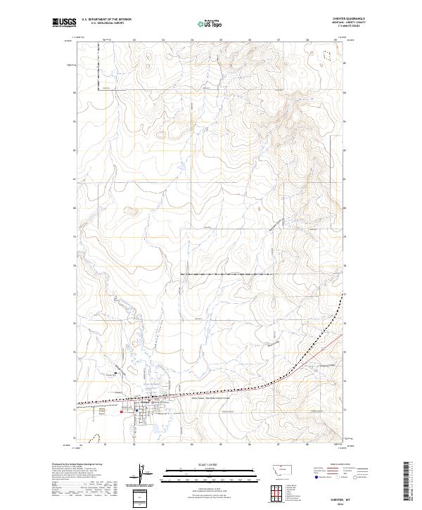 USGS Topographic Map – Chester