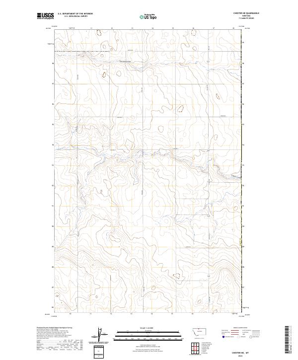 USGS Topographic Map – Chester NE