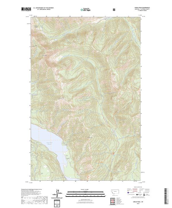USGS Topographic Map – Circus Peak
