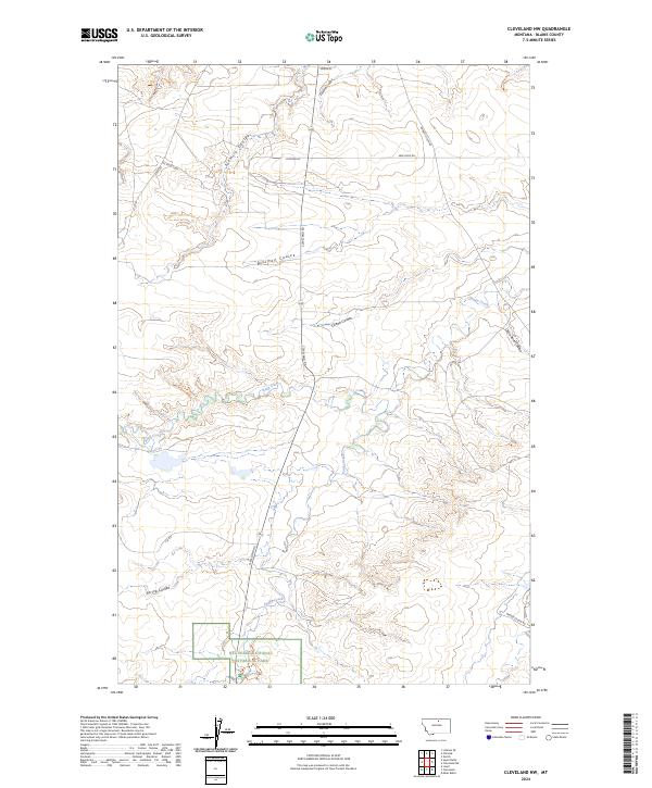 USGS Topographic Map – Cleveland NW