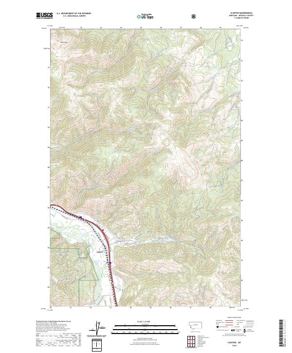 USGS Topographic Map – Clinton