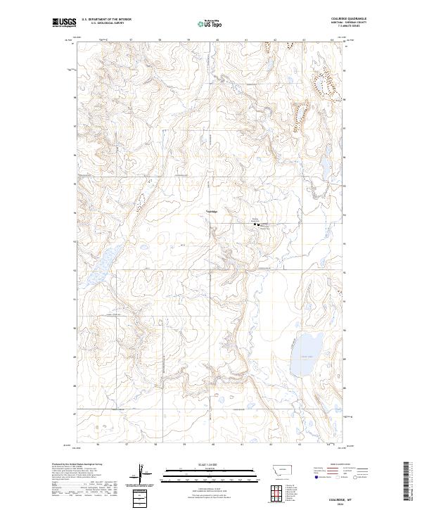 USGS Topographic Map – Coalridge