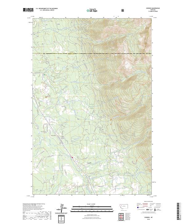 USGS Topographic Map – Condon