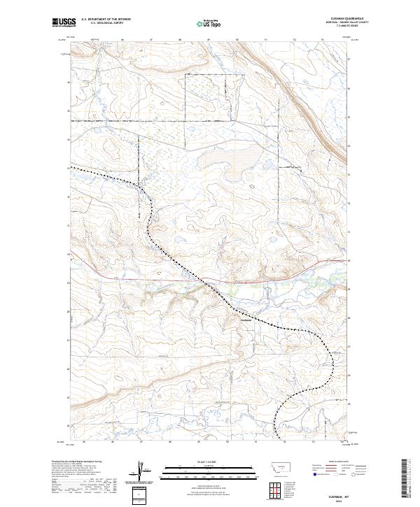 USGS Topographic Map – Cushman