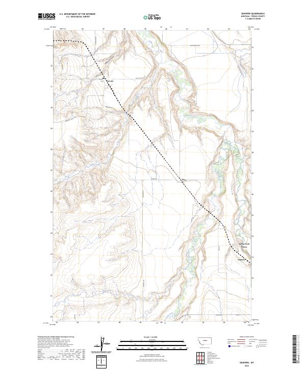 USGS Topographic Map – Danvers