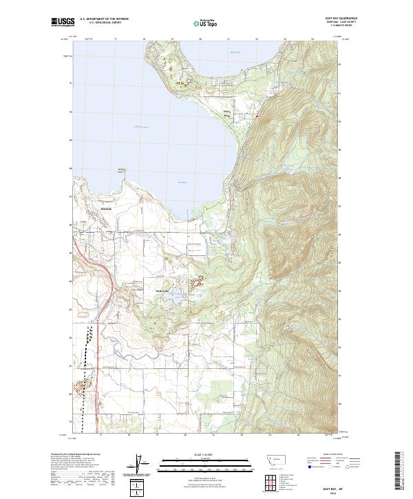 USGS Topographic Map – East Bay