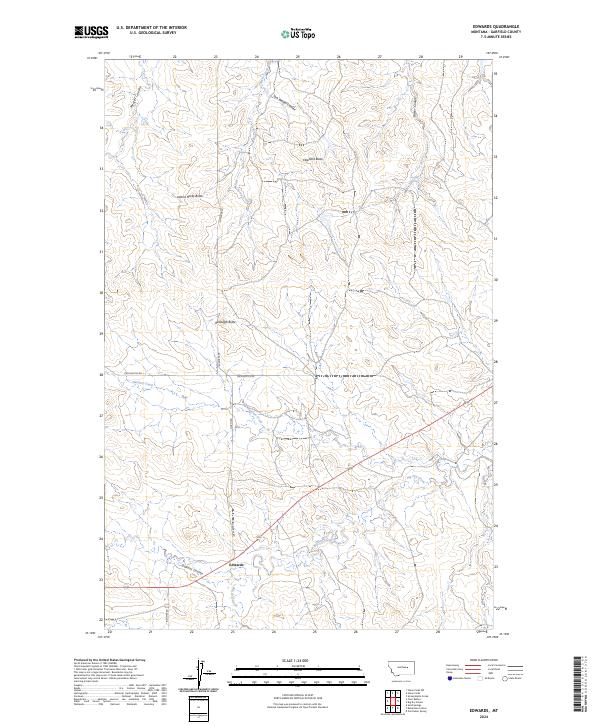 USGS Topographic Map – Edwards