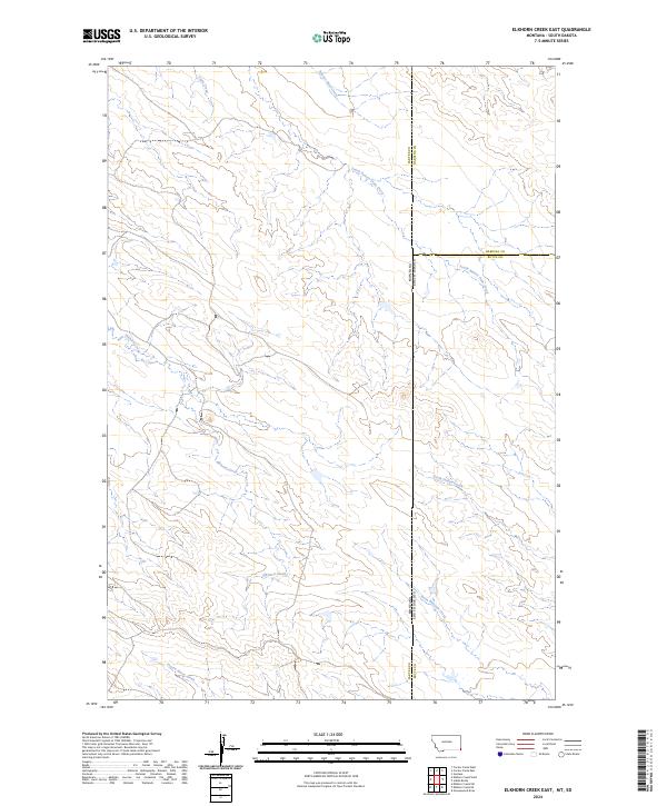 2024 Map of Elkhorn Creek East, 2024 Print