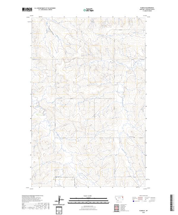 2024 Map of Elmdale, 2024 Print