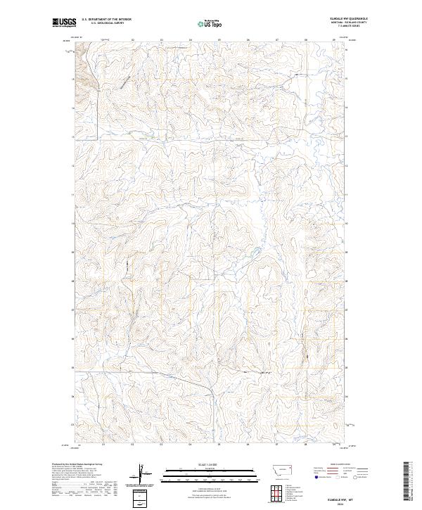 2024 Map of Elmdale NW, 2024 Print