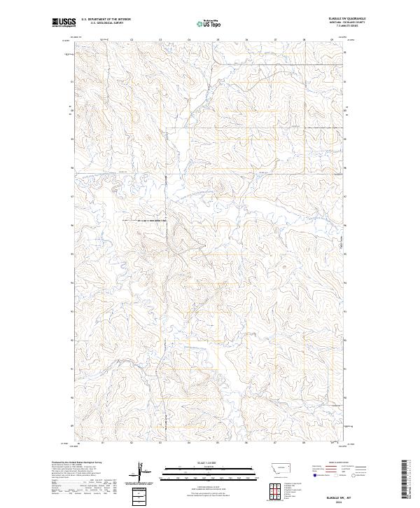 USGS Topographic Map – Elmdale SW