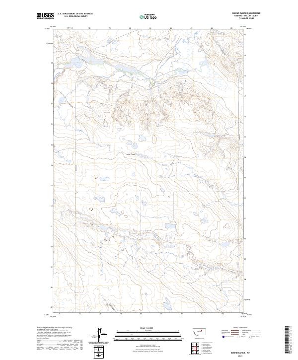 USGS Topographic Map – Emond Ranch