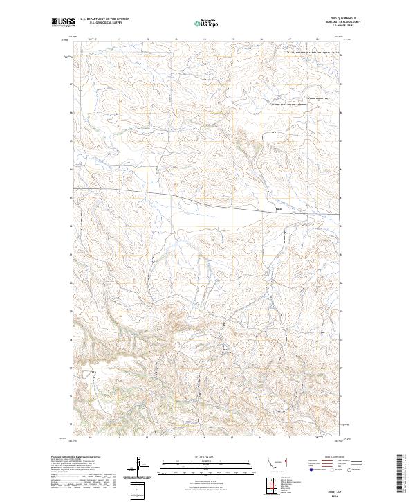 USGS Topographic Map – Enid