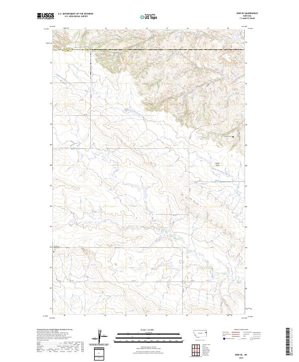 USGS Topographic Map – Enid SE