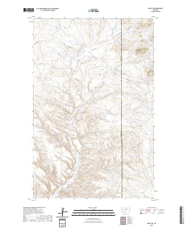USGS Topographic Map – Eskay NE
