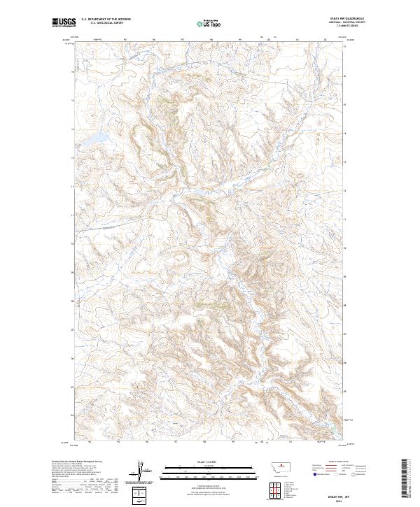 USGS Topographic Map – Eskay NW