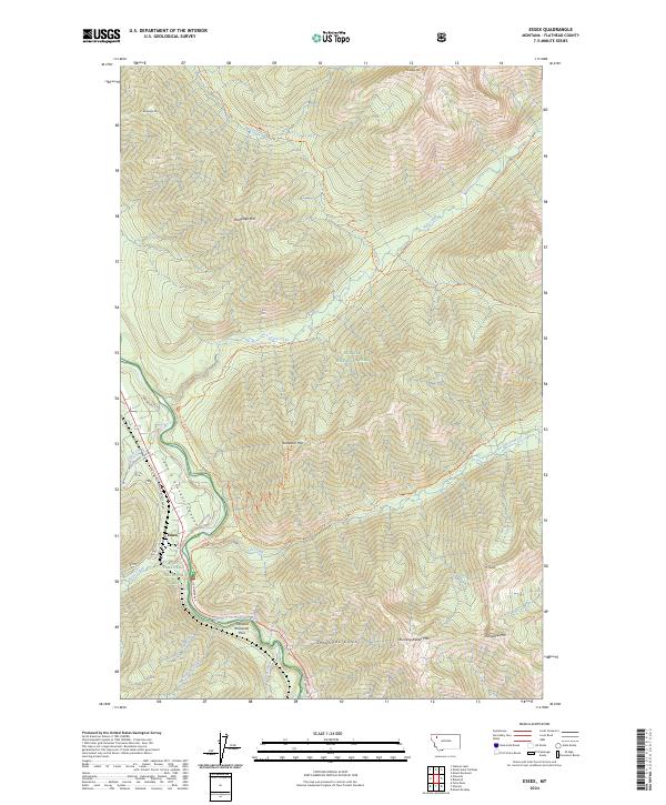 USGS Topographic Map – Essex